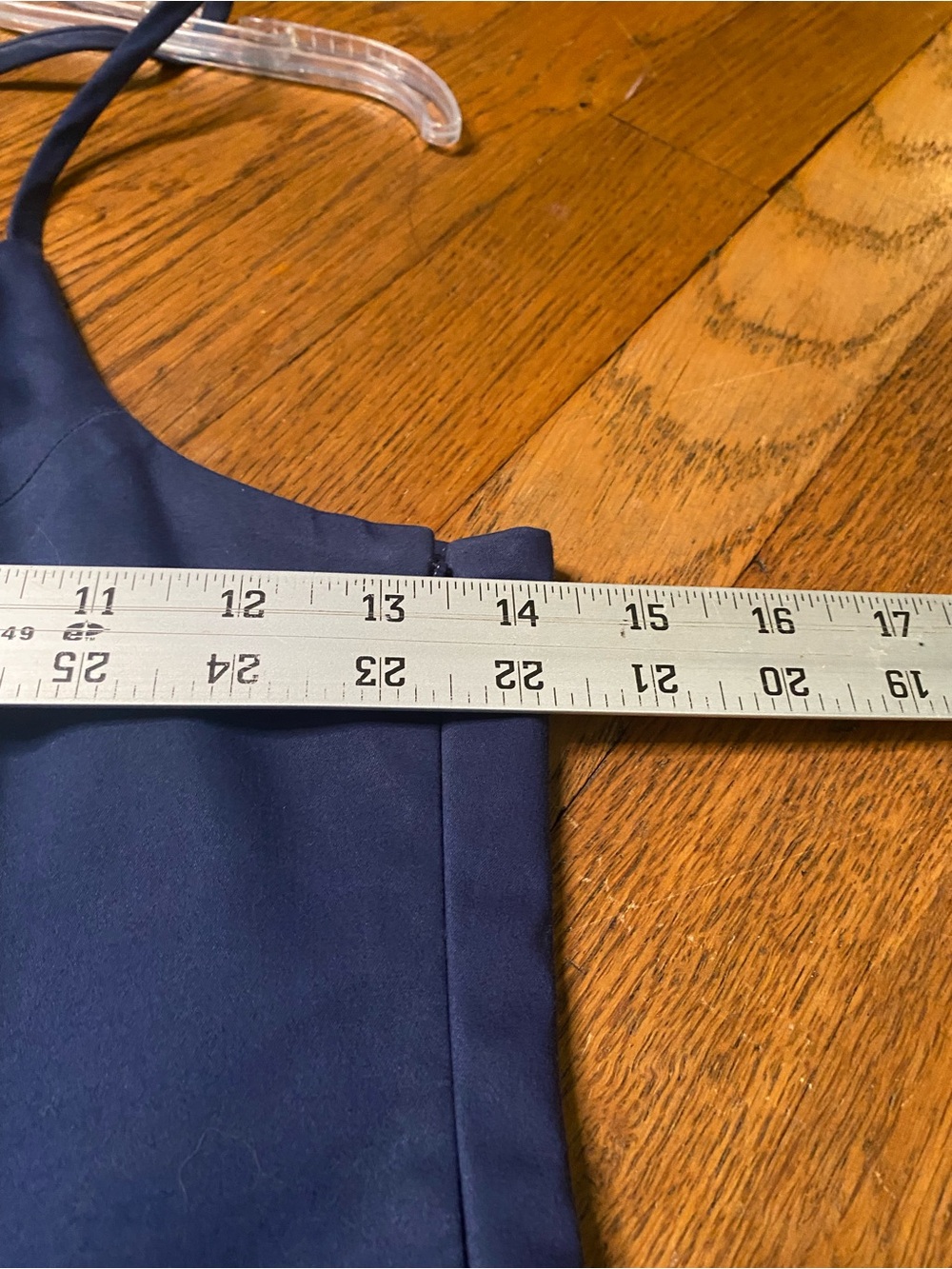 Parker Navy Pleated Mini Dress Size M Spaghetti Strap Date Night - Picture 9 of 10